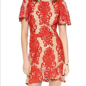 For love and lemons red dress